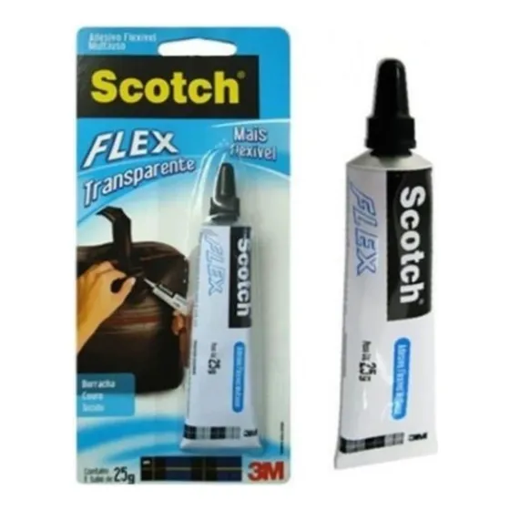 Cola Adesiva Scotch Flex Epoxi 25gr Blister