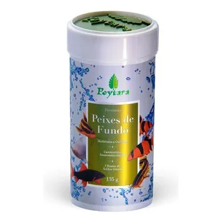 Ração Para Peixes Poytara Peixes De Fundo 135gr Ração Para Peixes Poytara Peixes De Fundo 135gr