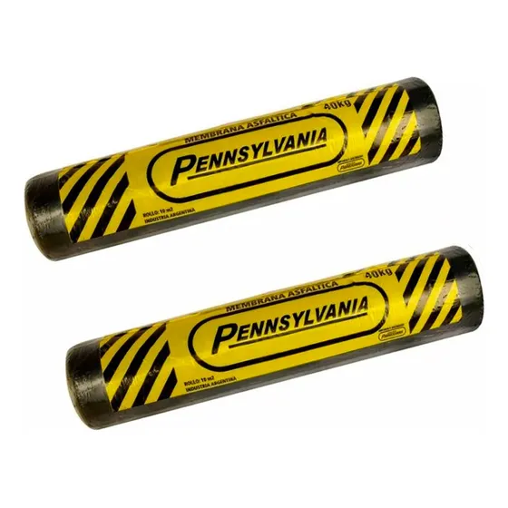 Membrana Asfáltica Aluminio 4mm Espesor Pennsylvania 80 Kgs