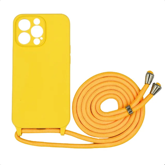 Capa Capinha Com Alça Cordão P Pescoço iPhone 12 13 14 15 