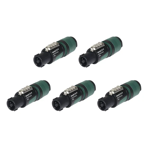 Neutrik Nl4fxx-w-s Ficha Conector Speakon 6-12mm Combo X5u