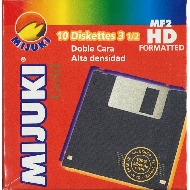 Diskettes 3 1/2 Mijuki