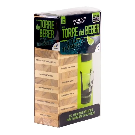 Mini Torre Del Beber Juego De Mesa Novelty