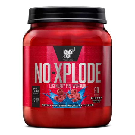 Pre Entreno Bsn No Xplode 3.0 60 Servicios Los Sabores Sabor Blue Raspberry Pre Entreno Bsn No Xplode 3.0 60 Servicios Los Sabores Sabor Blue Raspberry