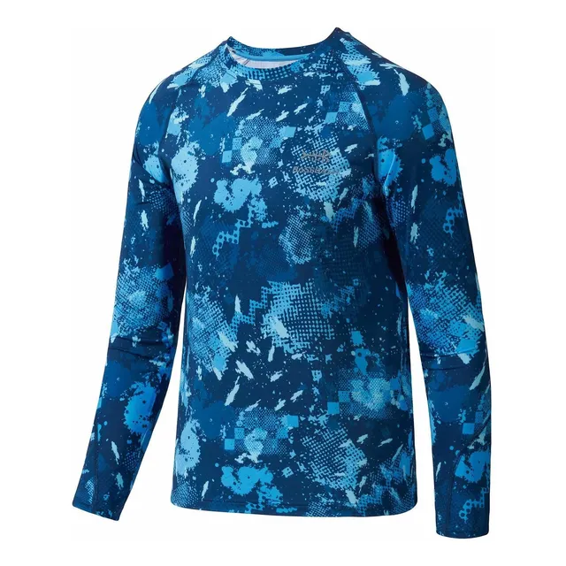 Bassdash Camiseta Pesca Manga Larga Para Joven Upf50 Uv