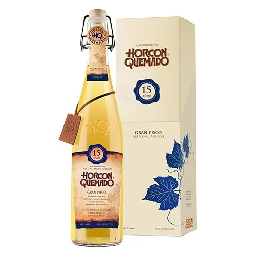 Pisco Horcón Quemado 15 Años 645cc