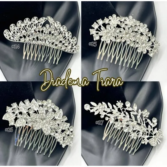 Tocado Para El Cabello, Novias, Quinceañeras, 1era Comunion