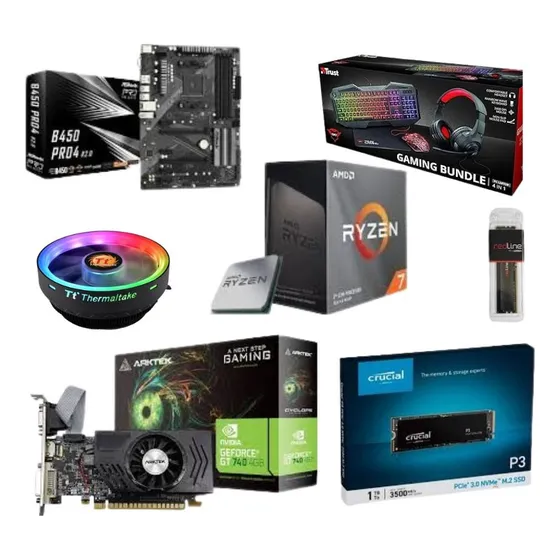 Combo Procesador Ryzen 7 5700x