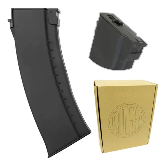 Magazine Ak47 Ak105s Rossi Airsoft Midcap Aeg Polímero 6mm