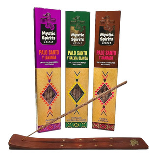Kit 3 Inciensos Mystic Spirits, 24 Varitas, 3 Aromas + Tabla Kit 3 Inciensos Mystic Spirits, 24 Varitas, 3 Aromas + Tabla