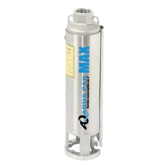 Bomba Sumergible Aqua Pak 4 Lps Inox 9 Et. Desc 2 4 Hp