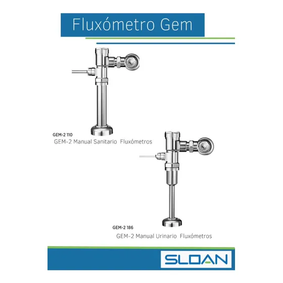 Fluxometros Gem-2 Wc/ Gem-2 Ur