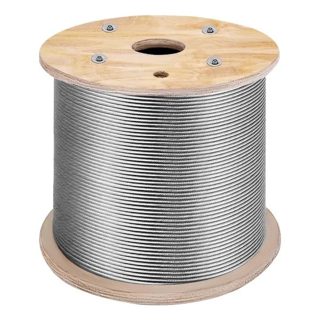 Cable De Acero 6x19s+iwr Galvanizado A/a 3/8(10mm)