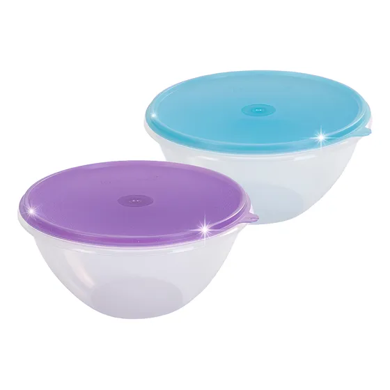 Set X 2 Táper Bowls Maravilloso Herméticos Marca Tupperware