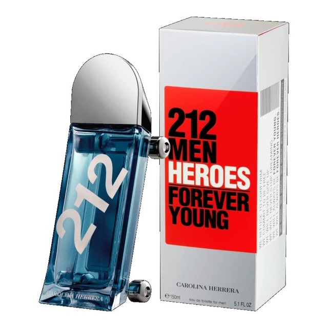 Perfume 212 Heroes Carolina Herrera Masc Edt 150ml-original Perfume 212 Heroes Carolina Herrera Masc Edt 150ml-original