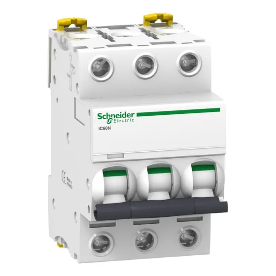 Interruptor Automatico 3p 16a C 10ka Ic60n Acti9