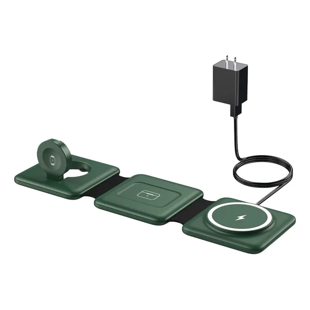 Cargador Inalámbrico 3 En 1 Para iPhone - Estación De Carga
