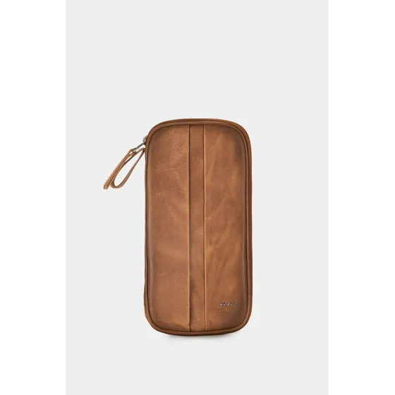 Porta Pasaporte Hombre Ibis Mielvélez Color Marrón claro