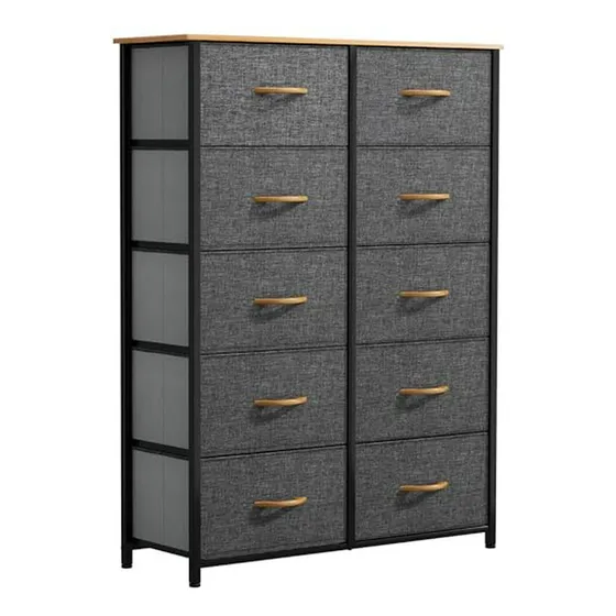 Cajonera Yitahome 10 Cajones, Organizador Tela, Estilo Moder