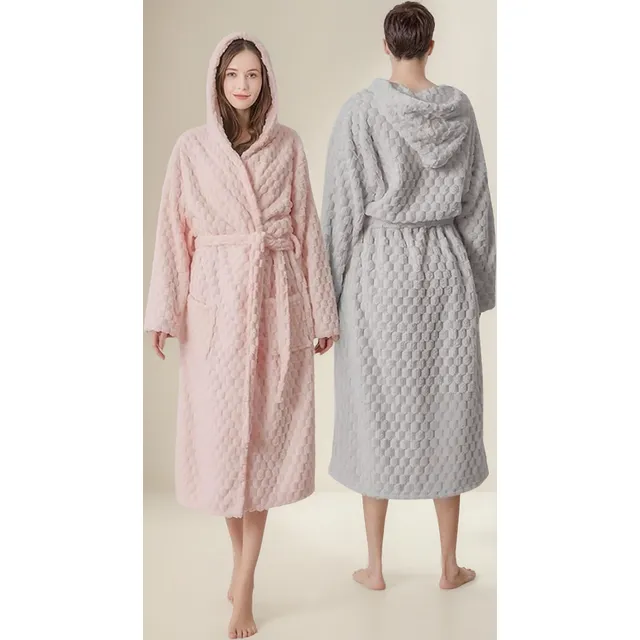 Bata Salto Cama Super Abrigada Invierno Calentita Entre Casa