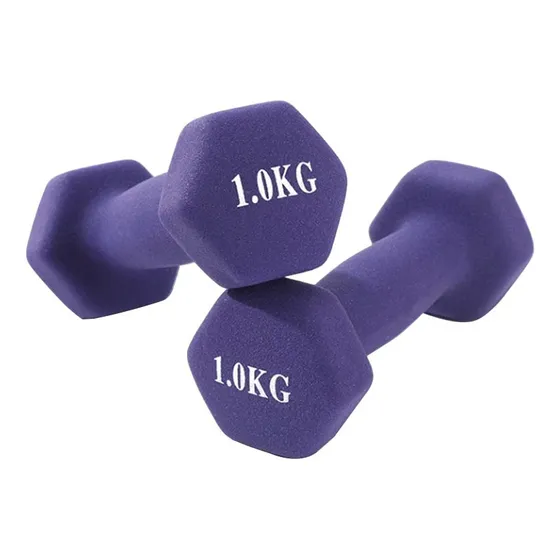 Par Mancuernas Pesa Neopreno 1 Kg Likefit Para Entrenamiento