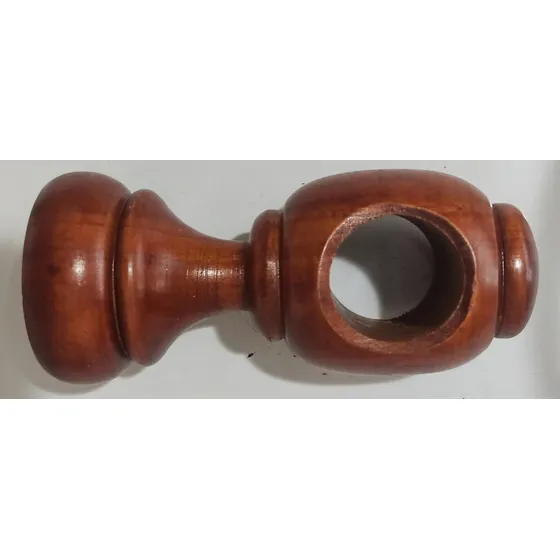 Base De Cortinero De Madera