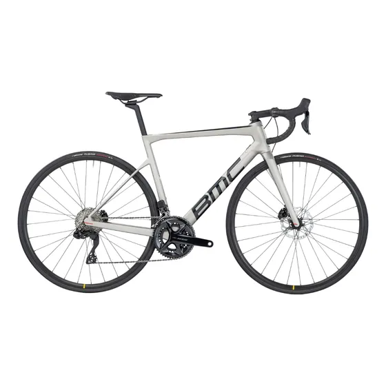 Bicicleta Bmc Teammachine Di2 2024 Branco Aro 700 12v