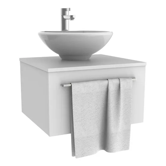 Módulo Aéreo Para Lavamanos 030 - Casalista® Baños