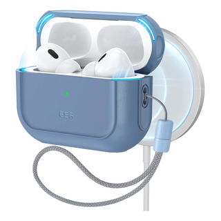 Funda Para AirPods Pro 2 Esr Halolock Con Cordón Azul Funda Para AirPods Pro 2 Esr Halolock Con Cordón Azul