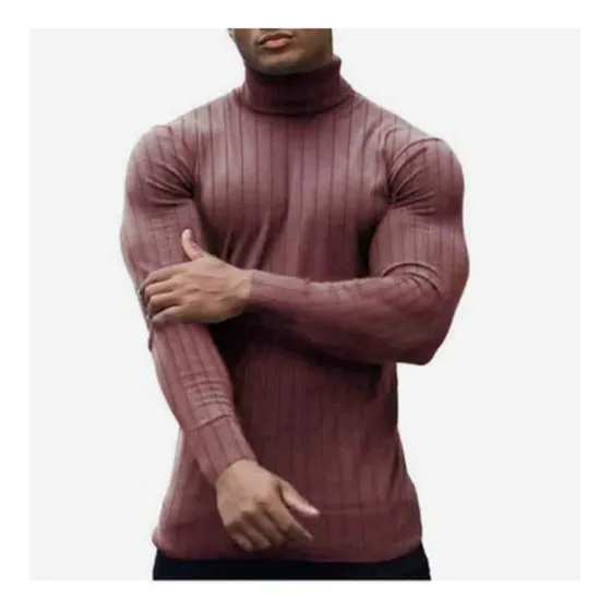 Suéter Babioboa Slim Fit, Cuello Tortuga.