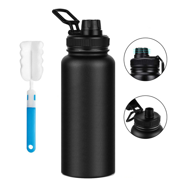 Garrafa Térmica 1200ml Isolada A Vácuo Água Gelada Esporte Garrafa Térmica 1200ml Isolada A Vácuo Água Gelada Esporte
