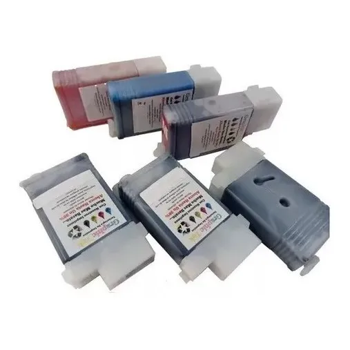 6 Cartucho Rellenable Compatible Canon Pfi102 Prograf Ipf750