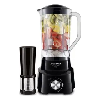 Liquidificador 4lĂąminas 1050w110v BritĂąnia Black Liquidificador 4lĂąminas 1050w110v BritĂąnia Black