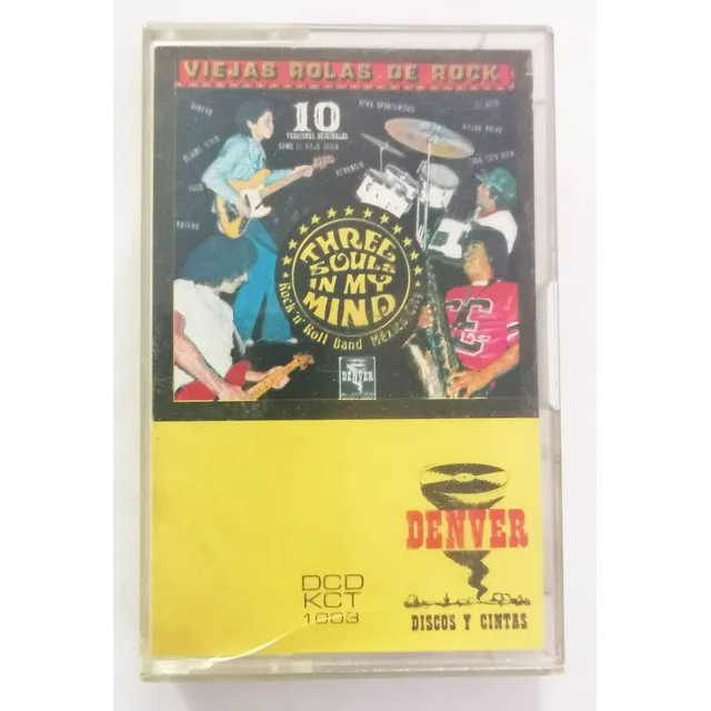 Three Soul In My Mind Viejas Rolas De Rock Cassette 1981 Tri