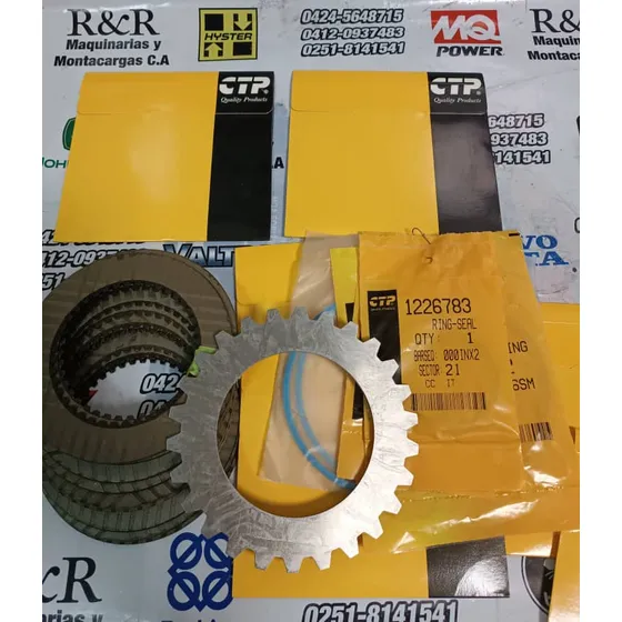 Discos Fricción Y Separadores Transmisión Retro Caterpillar 