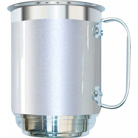 Caneca 400ml Alumínio P/ Sublimação - Kit 110 Canecas