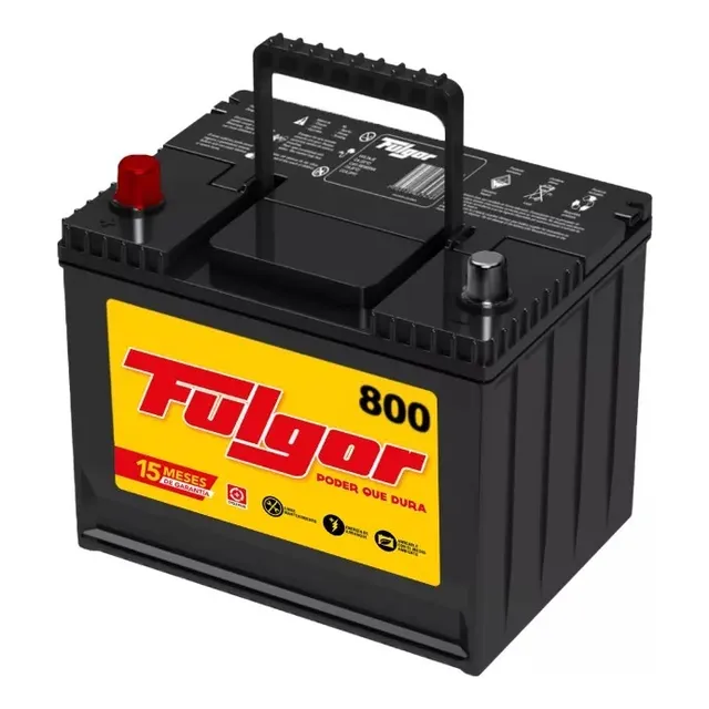 Bateria De Carro Fulgor 86 De 800 Amperios