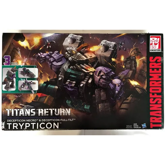 Trypticon Decepticon Transformers Titans Return Titan Class