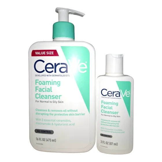Cerave Foaming Facial Cleanser Combo Pack Original