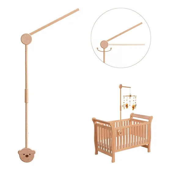 Móvil De Cuna De Madera Soporte Para Móvil De Cuna De Brazo
