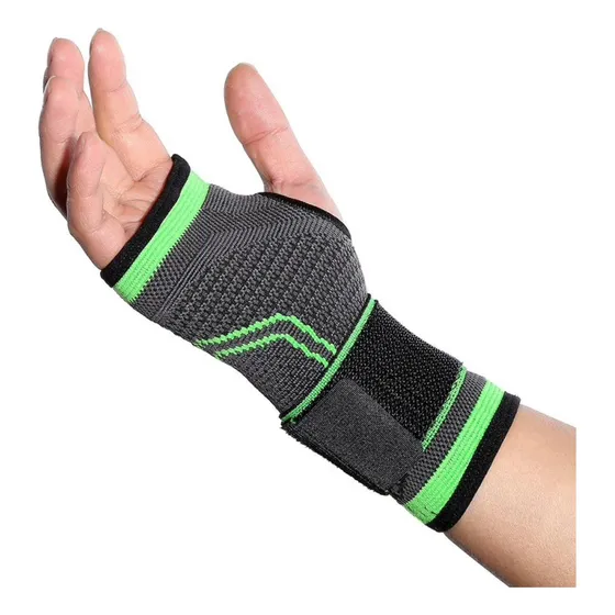 Manopla Muñequera Compresion Ajustable Lesiones