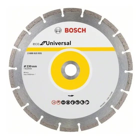 Discos De Corte Diamantados Segmentados Bosch 230mm