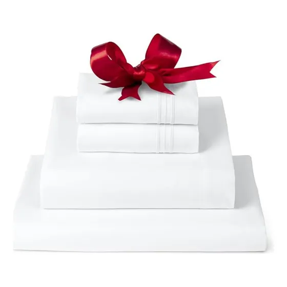 Juego de sabanas Aura Zeus incluye funda de almohada set de 3 piezas tamaño 1.5 plazas color blanco 1800 hilos microfibra funda bordada 35 cm de altura