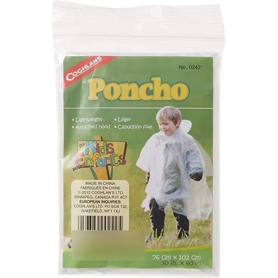 Impermeable Poncho Con Capucha Coghlans