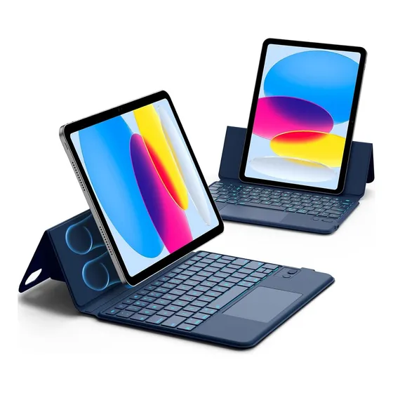Smart Keyboard Bluetooth Para iPad 11th A16 2025/iPad 10th