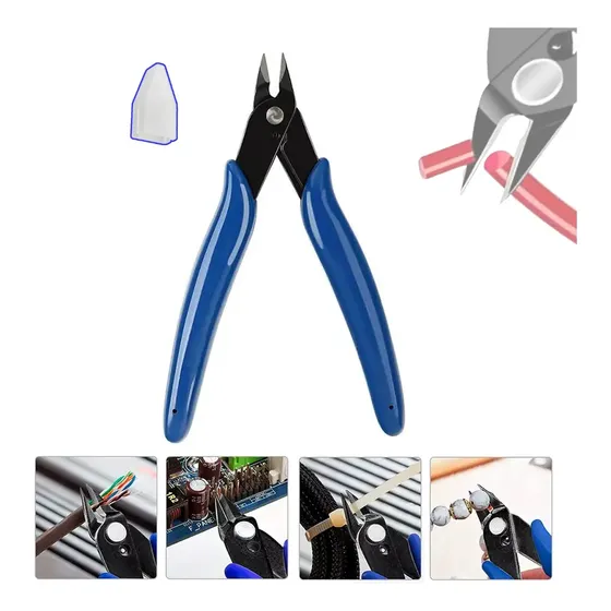 Pinzas De Micro Corte Plato 170 Corte Exacto A Ras de cable