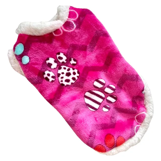 Abrigo Buzo Polar Soft Int Corderito Perro T5 Otoño Invierno