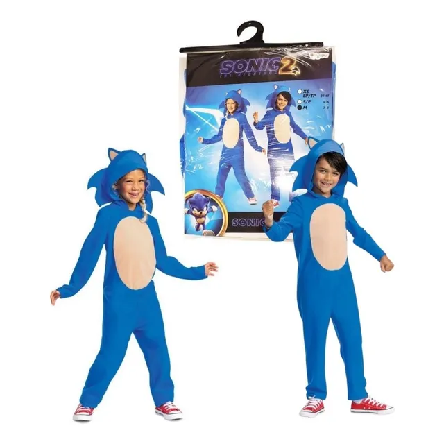 Sonic The Hedgehog 2 La Película Disfraz Talla M Unisex