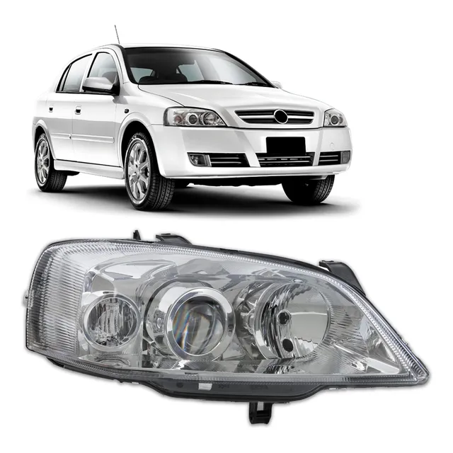 Farol Astra 2004/2011 Original Arteb Cromado Direito