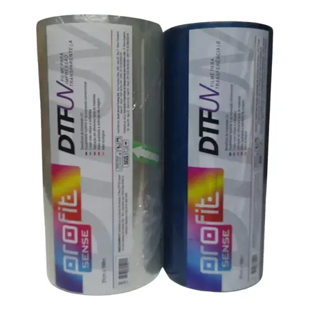 Filme Dtf Uv Kit Rolo A + B 30cm X 100m Profit